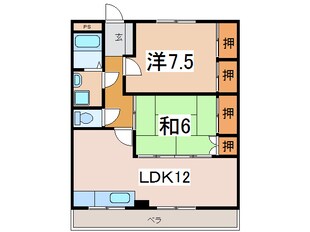 Ｋフルネスの物件間取画像